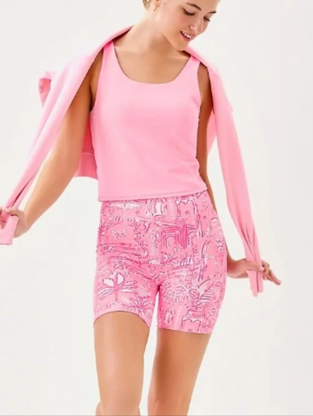 NWT Lilly Pulitzer Luxletic Ari Reversible Active Tank Top. Size XL